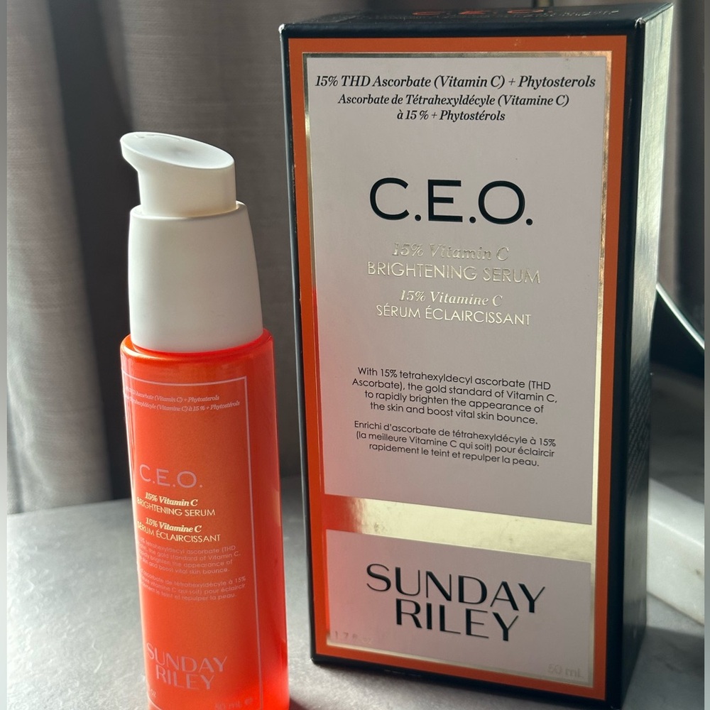 Sunday Riley 15%Vitamin C Brightening Serum 50ml New!